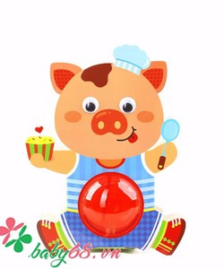 Lồng đèn Heo đầu bếp KB448