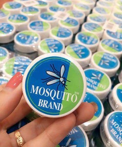 Dầu thoa trị muỗi đốt, côn trùng cắn, bong gân Green Balm Mosquito Brand Yanhee
