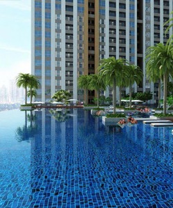 Dự án căn hộ cao cấp chuẩn 4 Sao quận 7, hồ bơi skyview.