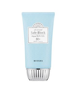 Kem chống nắng kiềm dầu Missha all around safe block aqua Sun Gel 50 SPF50 /PA