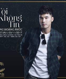 Minishow Ưng Hoàng Phúc tại Trixie 165 Thái Hà 03/10