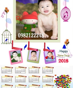 Thiết kế và in Lịch Têt tại Q7.