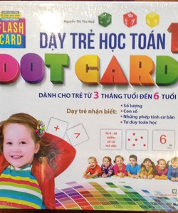 Flashcard thẻ học bọ DOT rèn tư duy toán học cho trẻ