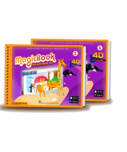 Sách thực tế ảo 4D: Magicbook Thế giới động vật sống động cho bé yêu