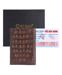 Ví đựng Passport da cá sấu Huy Hoàng cao cấp