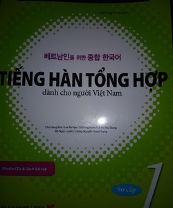 Bộ Tiếng hàn tổng hợp dành cho người Việt Nam Sơ Cấp 1 Giáo khoa Bài tập 2 CD