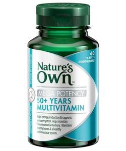 Vitamin Tổng hợp Multivitamin cho người trên 50 tuổi 60 viên