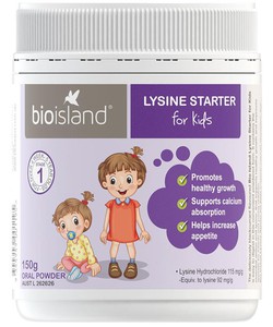 Bio island Lysine Starter for Kids Bột tăng chiều cao cho bé dưới 6 tuổi