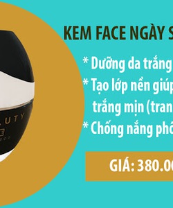 Kem face ban ngày / ban đêm Shine Beauty Dưỡng da trắng hồng.