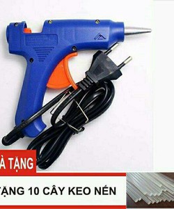 Sũng bắn keo tặng 10 cây keo nến