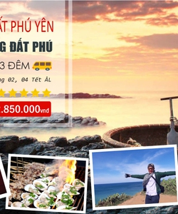 Du lịch Phú Yên 3 ngày 3 đêm chỉ 2tr850