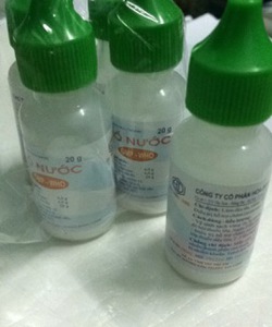 Hồ nước trị mụn bọc, trị kiến cắn