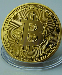 Đồng xu Bitcoin lưu niệm