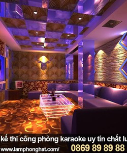 Làm phòng karaoke VIP