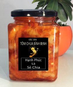 Món quà tết ý nghĩa Tôm chua Bình Định