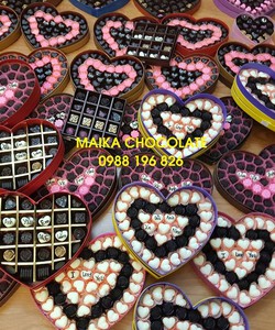 Bán sỉ socola Valentine 2018 giá rẻ toàn quốc Maika Chocolate