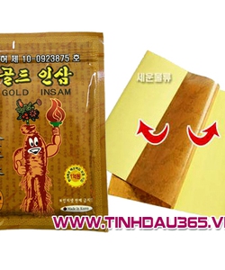 Cao Dán Hồng Sâm Gold Insam