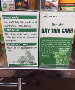 Tinh chất bột dây thìa canh thực phẩm dành riêng cho người tiểu đường