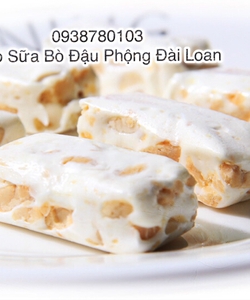 Kẹo Sữa Bò Đậu Phộng Nougat Đài Loan