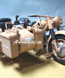 Mô tô BMW R 75 Sidecar 1943 1:24