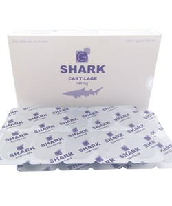 G Shark Cartilage 740 mg Chiết suất từ sụn vi cá mập