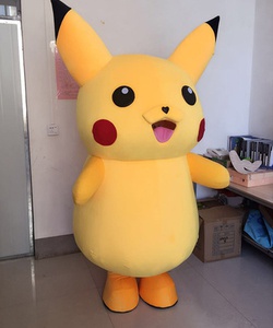Quần áo hoá trang Mascot Pikachu Trang phục nhân vật hoạt hình, nhập vai