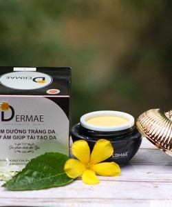 Kem dưỡng trắng da giữ ẩm giúp tái tạo da Derma E 15g