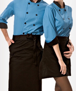 May đồng phục bếp