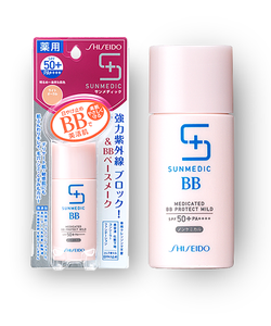Kem chống nắng kiêm BB Shiseido Sunmedic Protect Mild