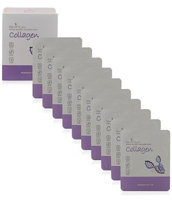 Com bo 10 miếng mặt nạ dưỡng da Collagen SKINUA