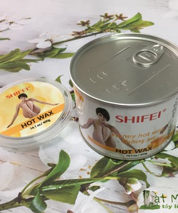 Sáp wax tẩy lông nóng lỏng, Shiei honey hot wax, sáp wax lông chính hãng.