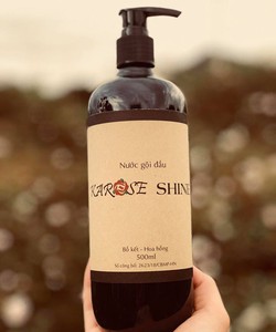 Nước gội đầu Bồ kết Hoa hồng