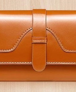 Ví 3 gấp da bò V3G02 VB vàng