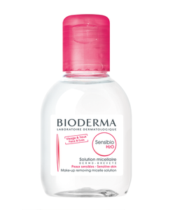 Nước rửa mặt, tẩy trang dành cho da nhạy cảm Sensibio H20 100ml Bioderma Công dụng: Giúp rửa sạch các chất bẩn trê