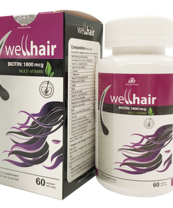 Well hair ngăn rụng tóc kích thích mọc tóc được nhập khẩu từ Mỹ
