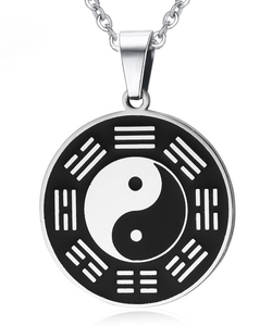 Dây chuyền bát quái bảng lớn nam tính