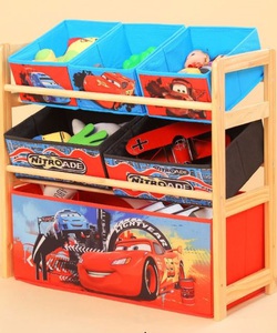 Shop Bingbong chuyên bán các loại kệ đựng đồ chơi khung gỗ hộp vải cho bé