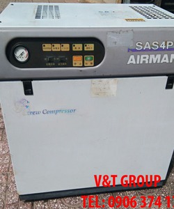 Máy nén khí Airman cũ 5hp Đẹp Chất lượng như mới