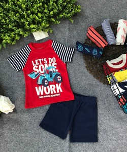 Bộ đồ ngắn tay cho bé trai