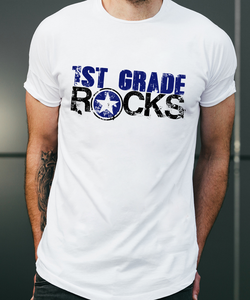 Áo thun First Grade Rocks Shirt Back To School Shirt