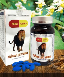 Viên uống thảo dược hỗ trợ tăng cường sinh ly nam Cường Lực Vương Medi Happy