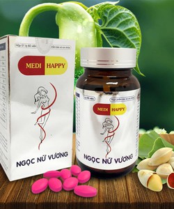 Viên uống thảo dược hỗ trợ tăng cường sinh ly nữ Ngọc Nữ Vương Medi Happy