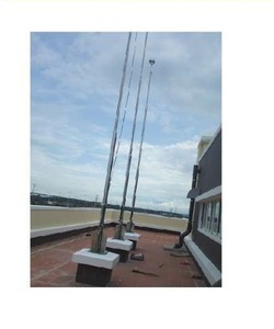 Cột cờ inox hải minh