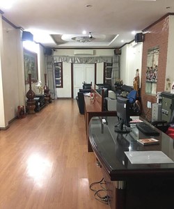 Cho thuê sàn văn phòng nhà mặt đường Đền Lừ Hoàng Mai Dt65m2 thang máy