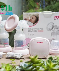 Máy hút sữa điện đôi Rozabi Compact