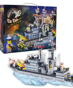 Hộp Lego xếp hình tàu chiến bảo vệ Tổ quốc