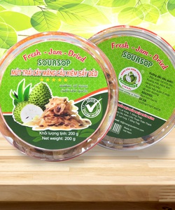 Mứt trái cây mãng cầu sấy dẻo 200gr