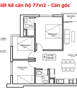 Bán căn hộ chung cư FLC Green Home 18 Phạm Hùng, 3 ngủ giá 1 tỷ 579