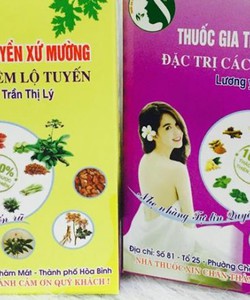 Thuốc Xứ Mường đặc trị viêm nhiễm phụ khoa, yếu sinh lý