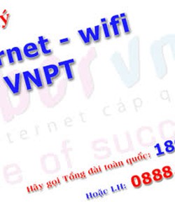 Đăng ký lắp mạng internet cáp quang VNPT Quận 10, lắp wifi internet Quận 10 Q10